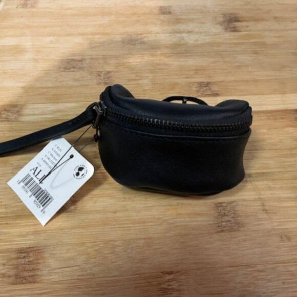 Walk About Leather Wristlet - Mini Purse - Bracelet Bag - Leather Pouch - Picture 4 of 16